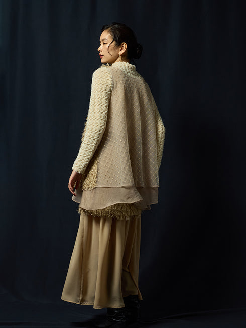 【 予約:8月中旬 】シアーファーハイネックTOPS /M253-83012